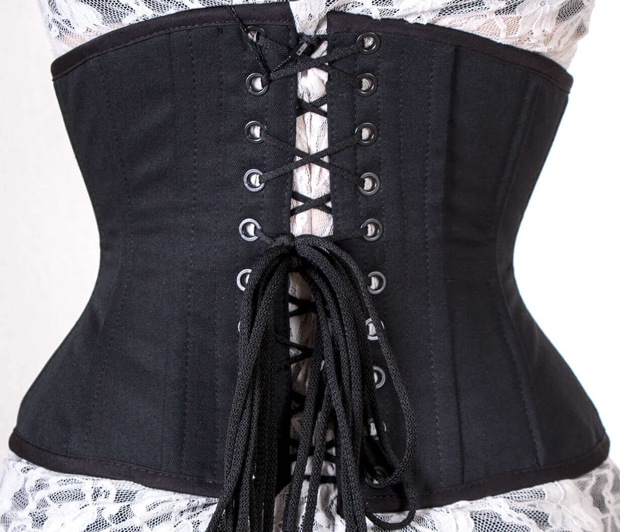 Plus Size Buskless Waist Cincher Waspie Corset