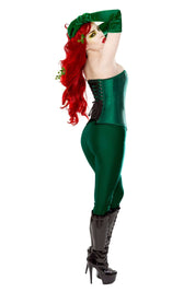 Green Ivy Corset With Boots